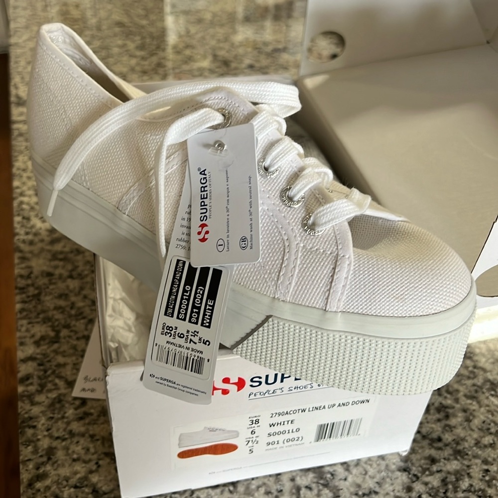 Superga platform sneakers